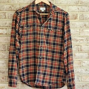 Men's Small Fall Color Button Up